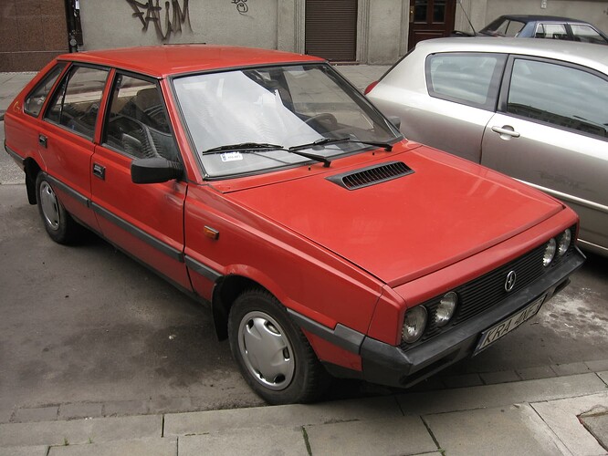 FSO_Polonez_MR'89_1.5_SLE_in_Kraków