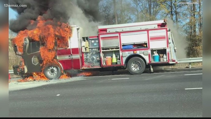 Macon-Bibb fire truck significantly damaged in engine fire | 13wmaz.com