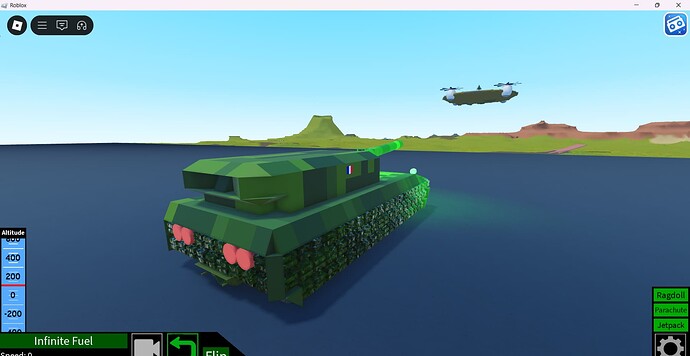 Huyuw Battle Tank Mk2 2024 rear