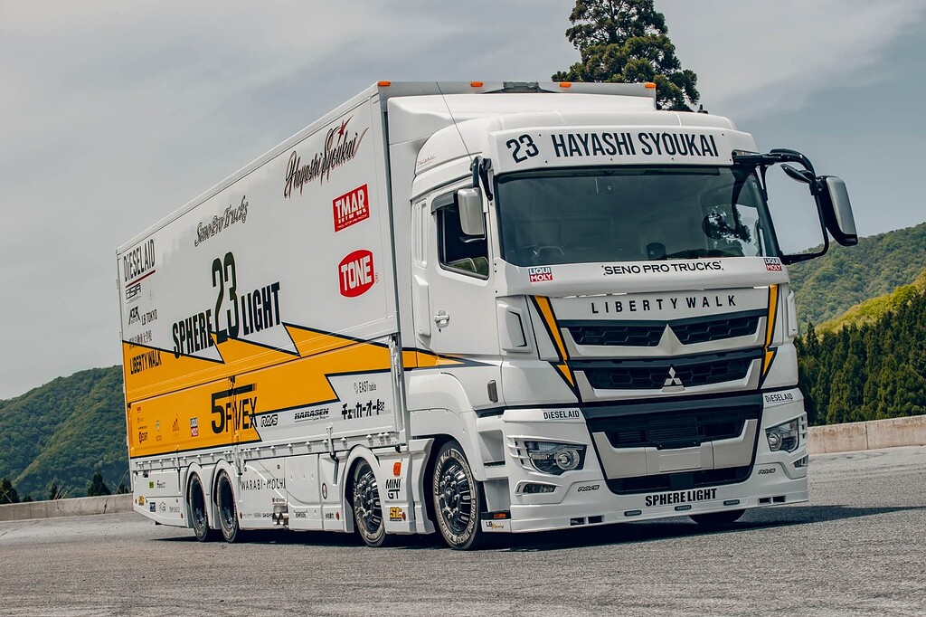 Liberty Walk LB-Trucks Mitsubishi Fuso SUPER GREAT - CC2 Vehicle