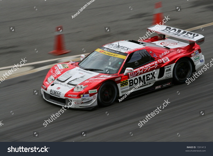 Japan Super Gt 2006 Race Car Stock Photo 1591413 | Shutterstock
