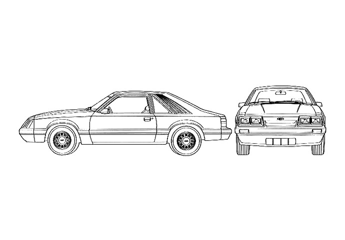 Ford Mustang Coupe 1986