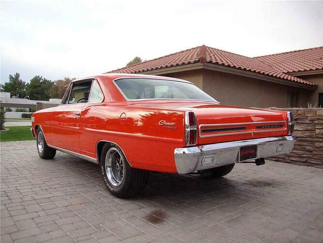 1966 PONTIAC ACADIAN CANSO SPORT DELUXE 2 DOOR HARDTOP