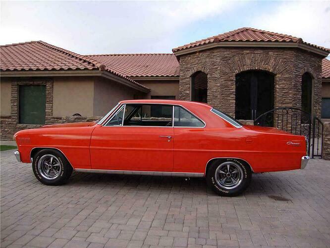1966 PONTIAC ACADIAN CANSO SPORT DELUXE 2 DOOR HARDTOP