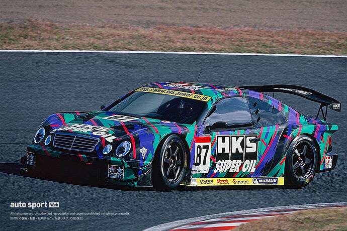 HKS CLK』最高峰へ挑んだHKSオリジナルの“先行車”【忘れがたき銘車たち】 | レーシングオン | autosport web