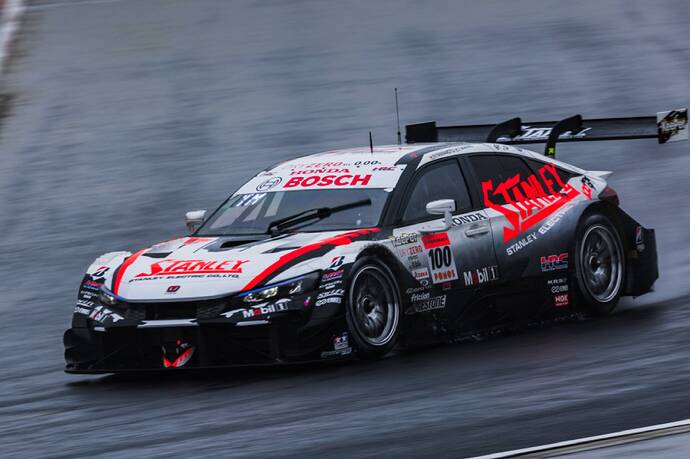 STANLEY CIVIC TYPE R-GT finished 4th and high... | Honda.Racing