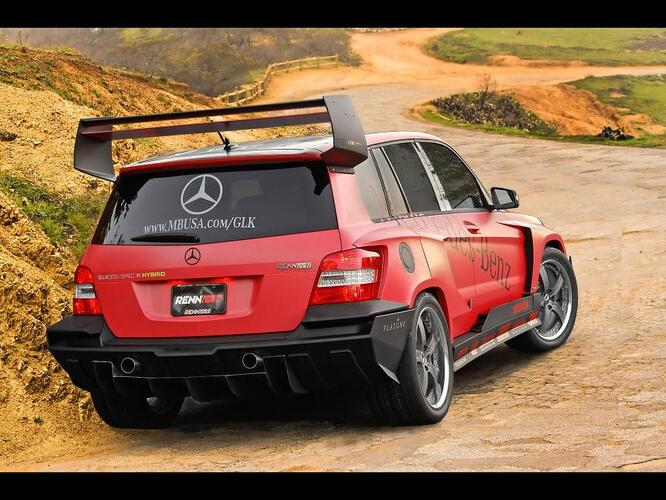 2008 Mercedes-Benz GLK-Class Pikes Peak Rally Racer by RENNtech 008