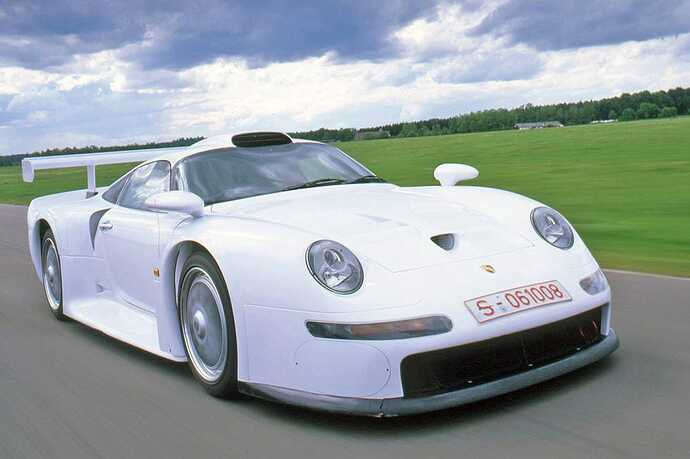 1997 Porsche 911GT1 Is Literally a Race Car for the Road