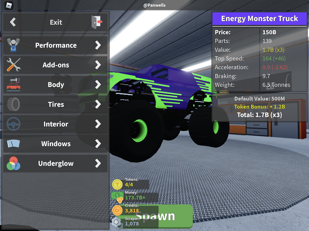 Energy Monster Truck coloring rims CC2 Suggestions Car Crushers Forum