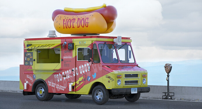 hot dog stand truck
