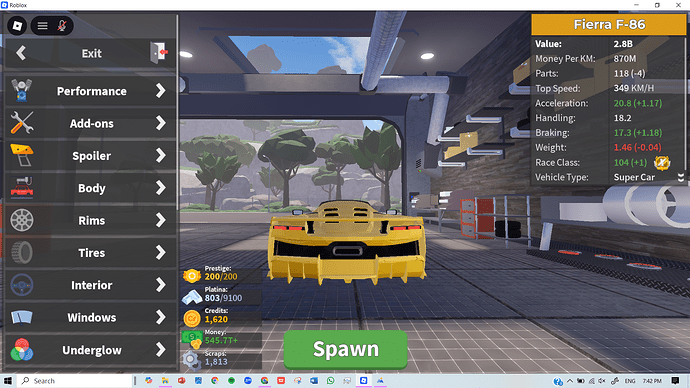 Yellow F80 3