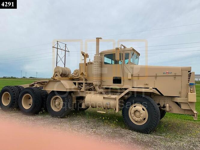 M911 22.5 Ton 8x6 Military Heavy Haul Tractor (TR-500-20) - Oshkosh  Equipment