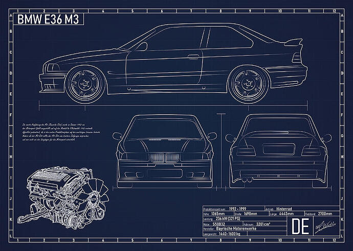 Bmw E36 M3 by Alexander Winkler