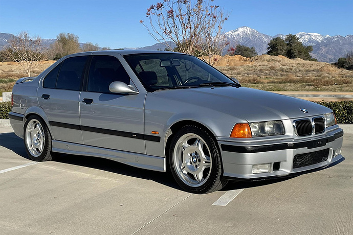 E36 BMW M3 on Cars and Bids Could Sell Sky High