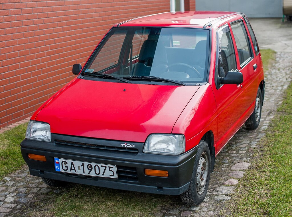 Daewoo Tico 1991 - CC2 Vehicle Suggestions - Car Crushers Forum