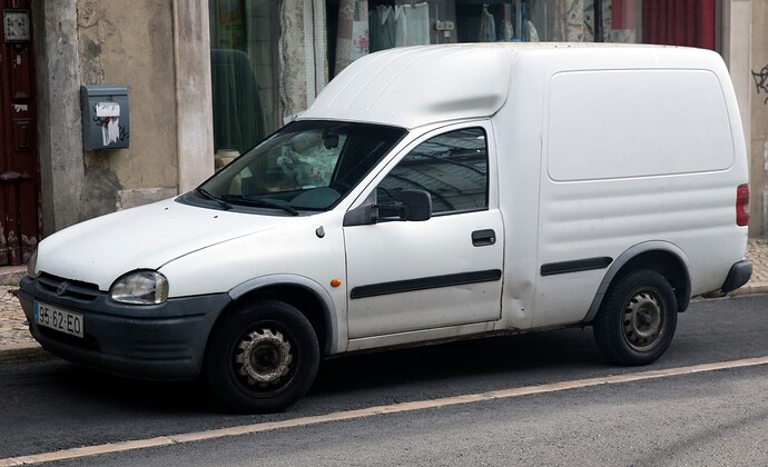 Opel_Combo_B_(Portugal),_front_left_side