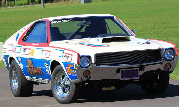 AMC AMX w/ stickers