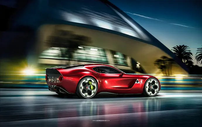 Alfa Romeo TZ4 Quarter Rear 2