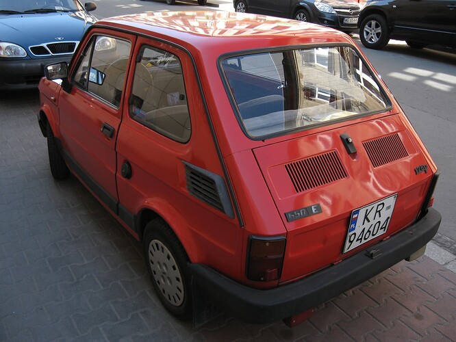 Red_Polski_Fiat_126p_FL_650E_on_Czysta_street_in_KrakΓ³w_(3)