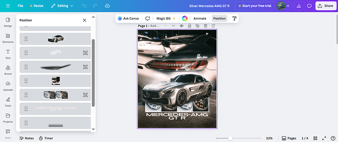 Silver Mercedes-AMG GT R @bbo_enn