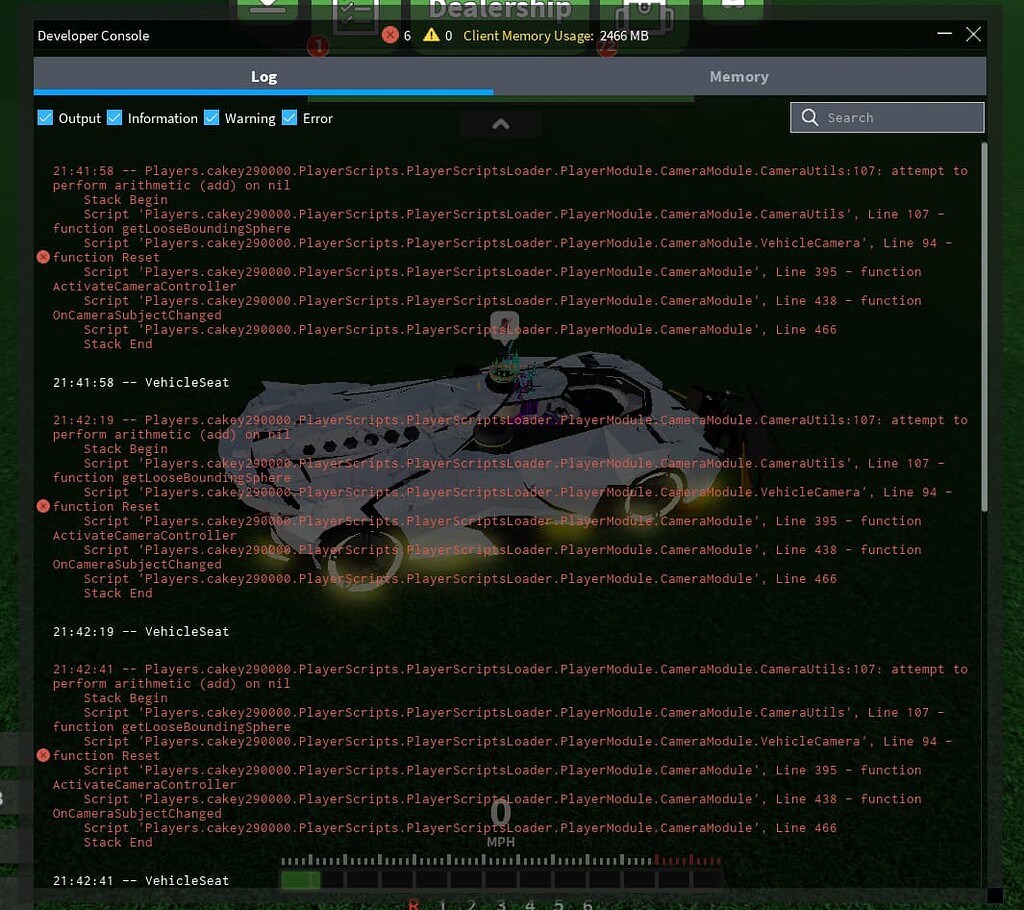Engine sounds are not loading for my car - CC2 Bugs - Car Crushers Forum