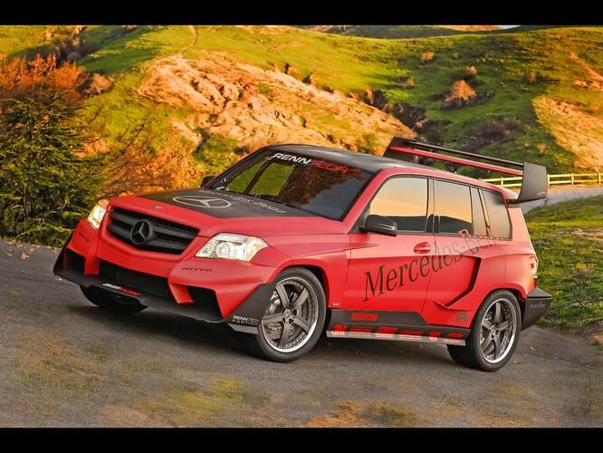 2008 Mercedes-Benz GLK-Class Pikes Peak Rally Racer by RENNtech 010