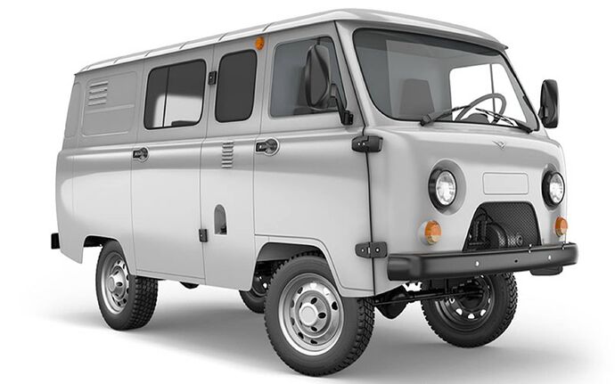 Yes, you can still buy a brand-new UAZ Bukhanka off-road van!