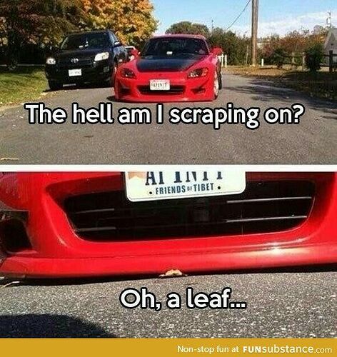 Low car problems - FunSubstance | Funny car memes, Car memes, Car jokes