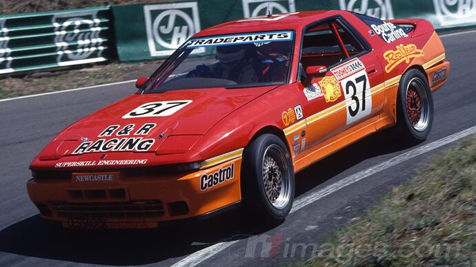 The Toyota Supra Group A cars that came before the 2026 Supercars