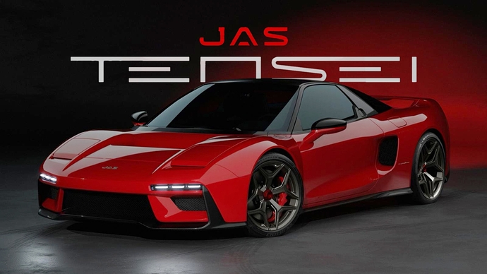 Rebirth of an Icon:JAS and Pininfarina Unveil NSX-Based Tensei Supercar