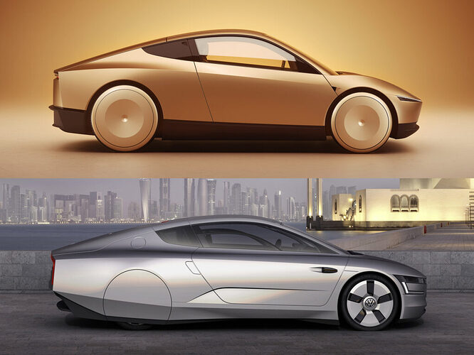 5 Surprising Similarities Between Tesla’s Cybercab And VW’s XL1