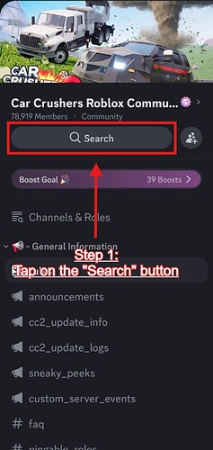 Mobile Step 1
