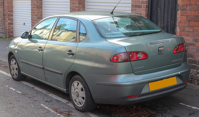 2003_SEAT_Cordoba_S_1.4_Rear