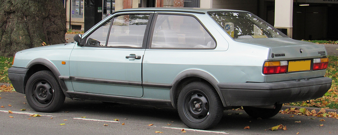 1992_Volkswagen_Polo_CL_1.0_Rear