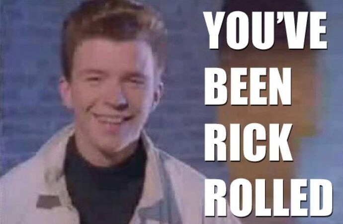 rickroll colored