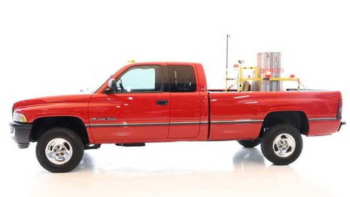 Twister Dodge Ram Replica: 1998 Ram 2500 with Dorothy Probe