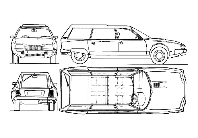 Citroen CX Familiale Break Wagon 1975