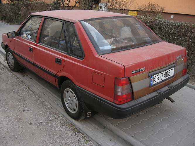 Red_FSO_Polonez_Atu_1.4_GLI_16V_Multipoint_injection_in_Kraków_4