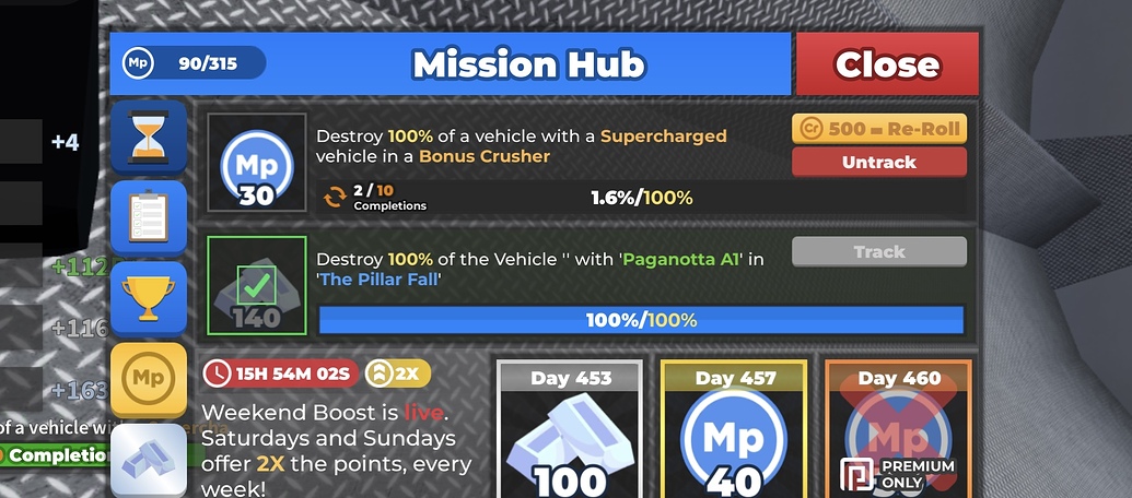 Mission UI that keeps getting triggered even though the vehicle isn't ...