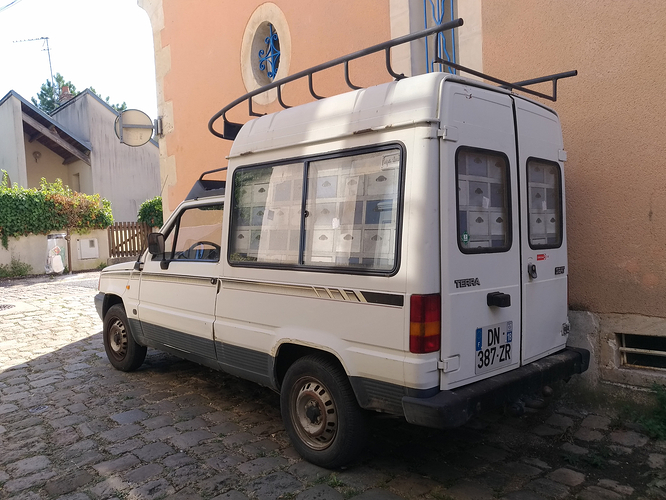 1990 Seat Terra 0.9 40 hp Rear