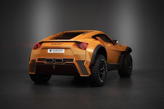 Zarooq Sand Racer 500 GT parte de atras