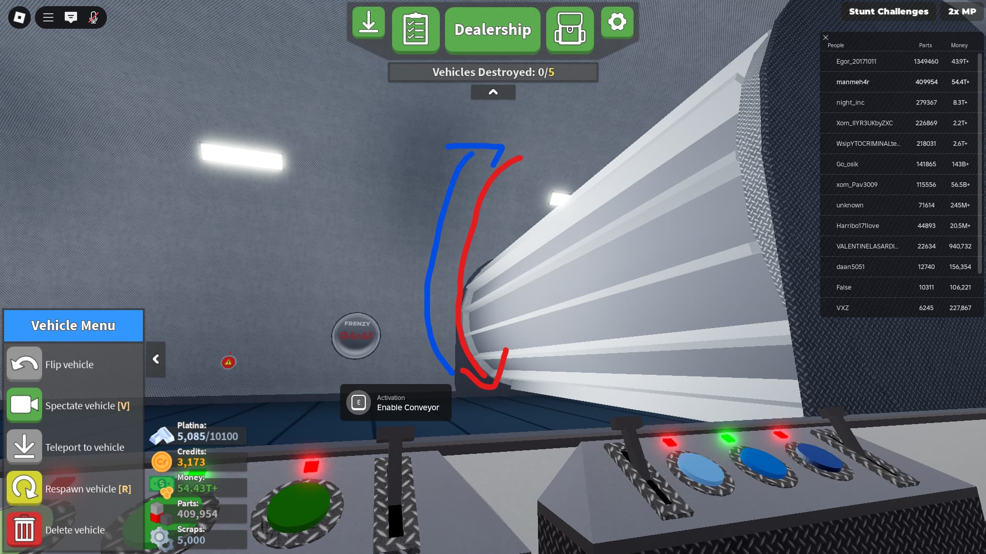 Make the big spinner spin "backwards" by default - CC2 Suggestions