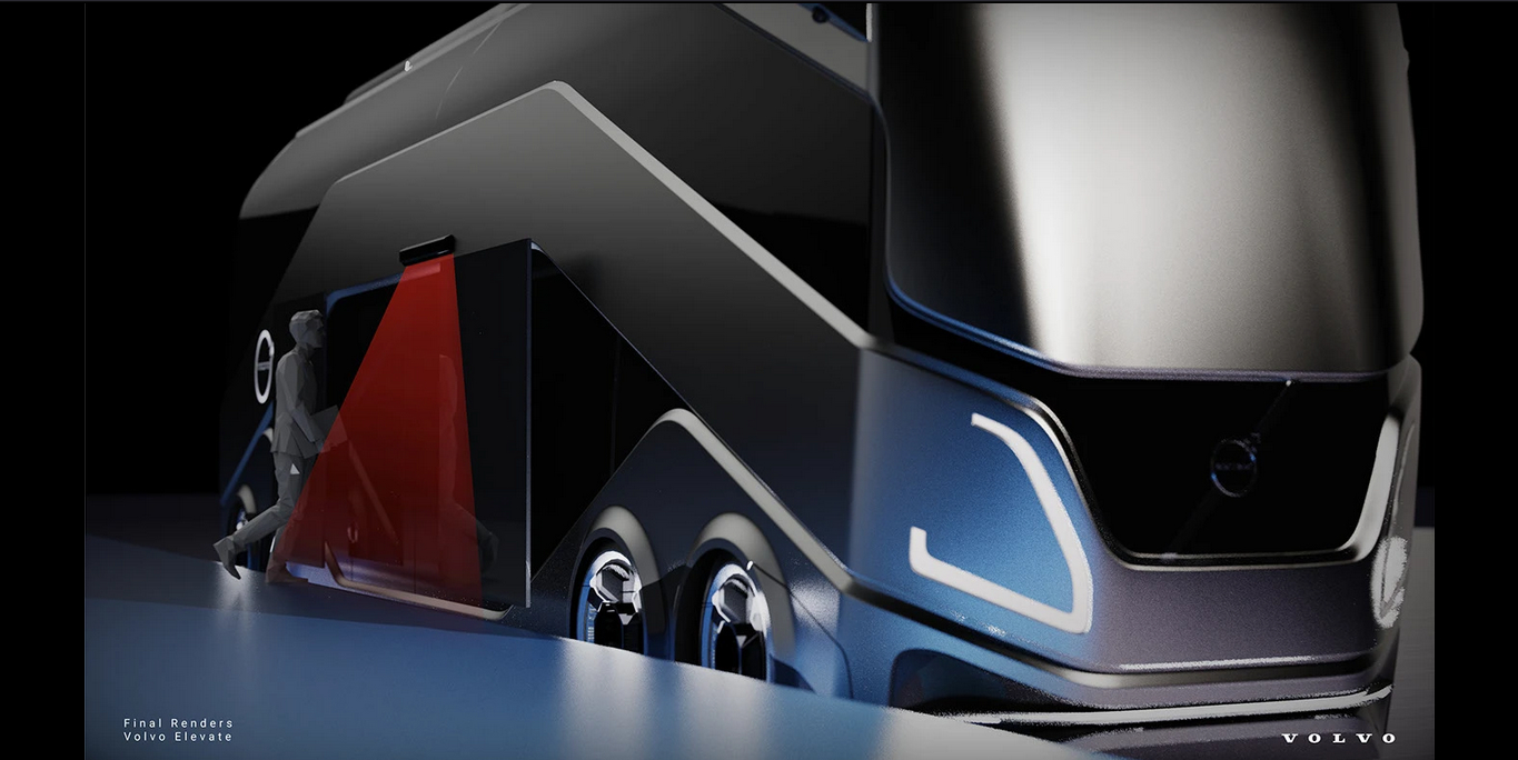 2025 Volvo Elevate Autonomous Modular Bus Concept - CC2 Vehicle ...