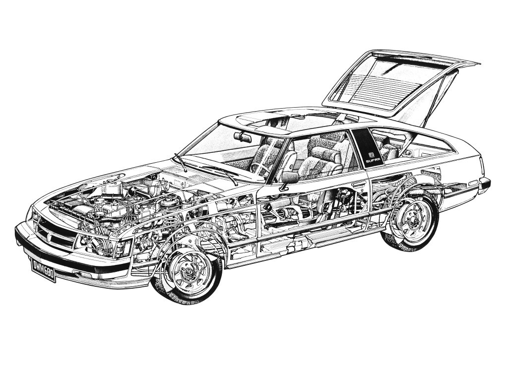 マジョリカ② 1980-1981 Toyota Celica XX/Supra (MA46/MA47) - CC2 Vehicle