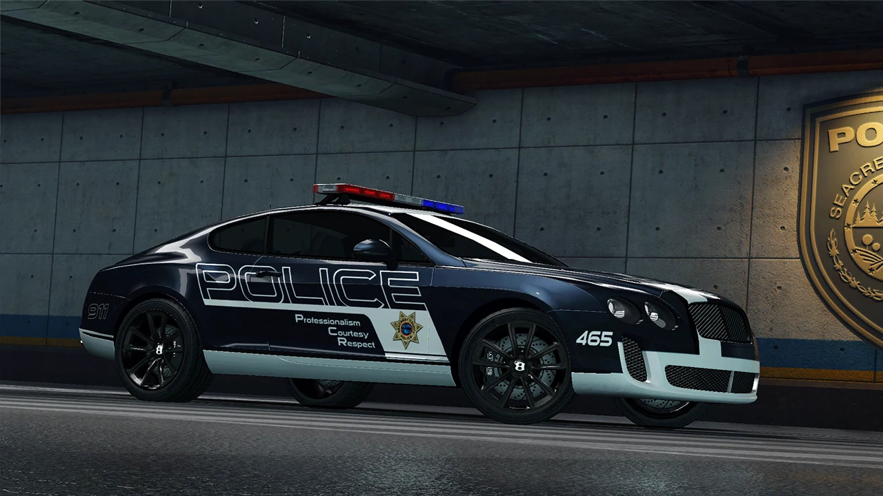 2010 Bentley Continental Supersports Coupé SCPD Speed Enforcement ...
