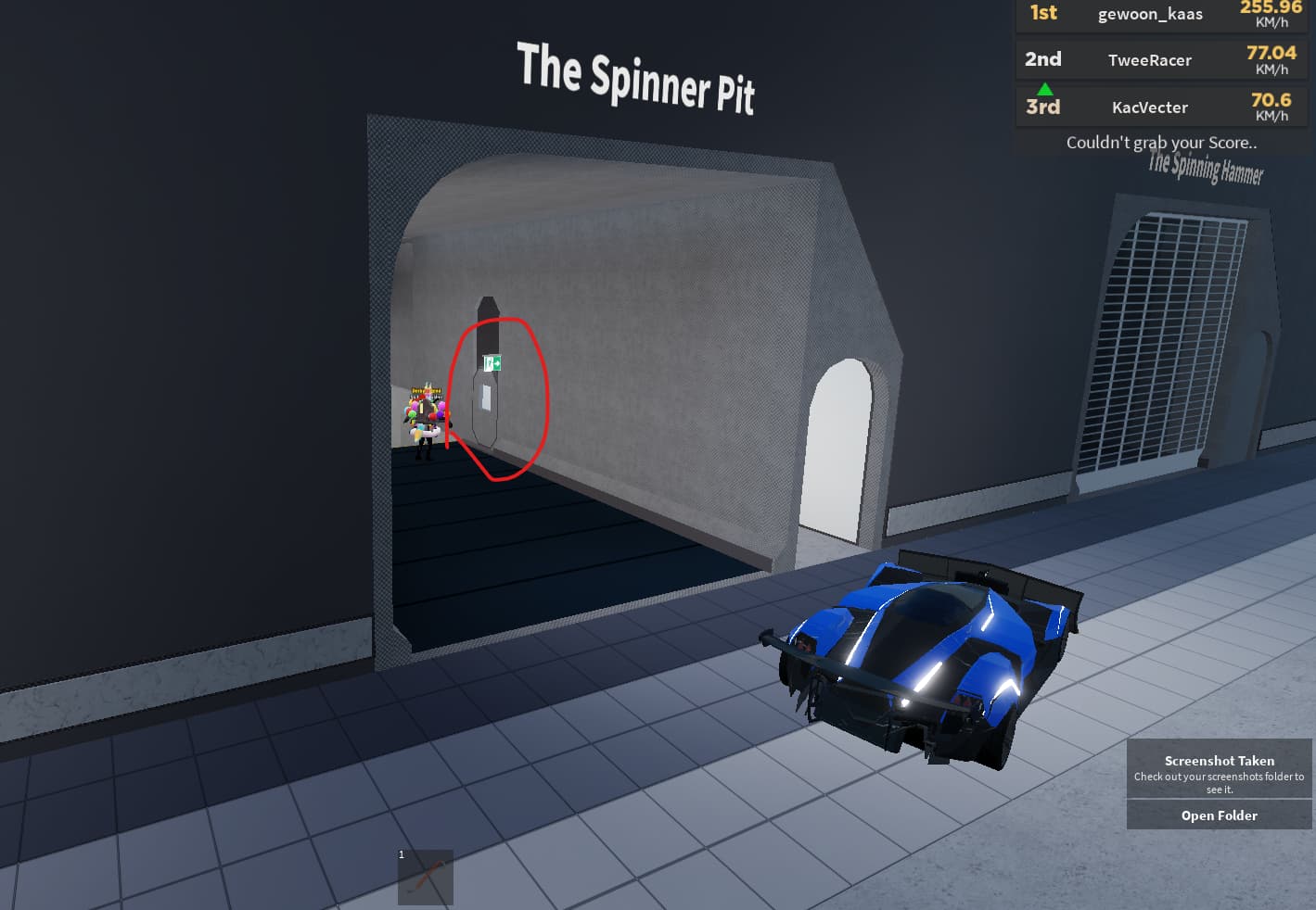 The Spinner Pit and The Nature Pit has side doors in OG CC2 - CC2