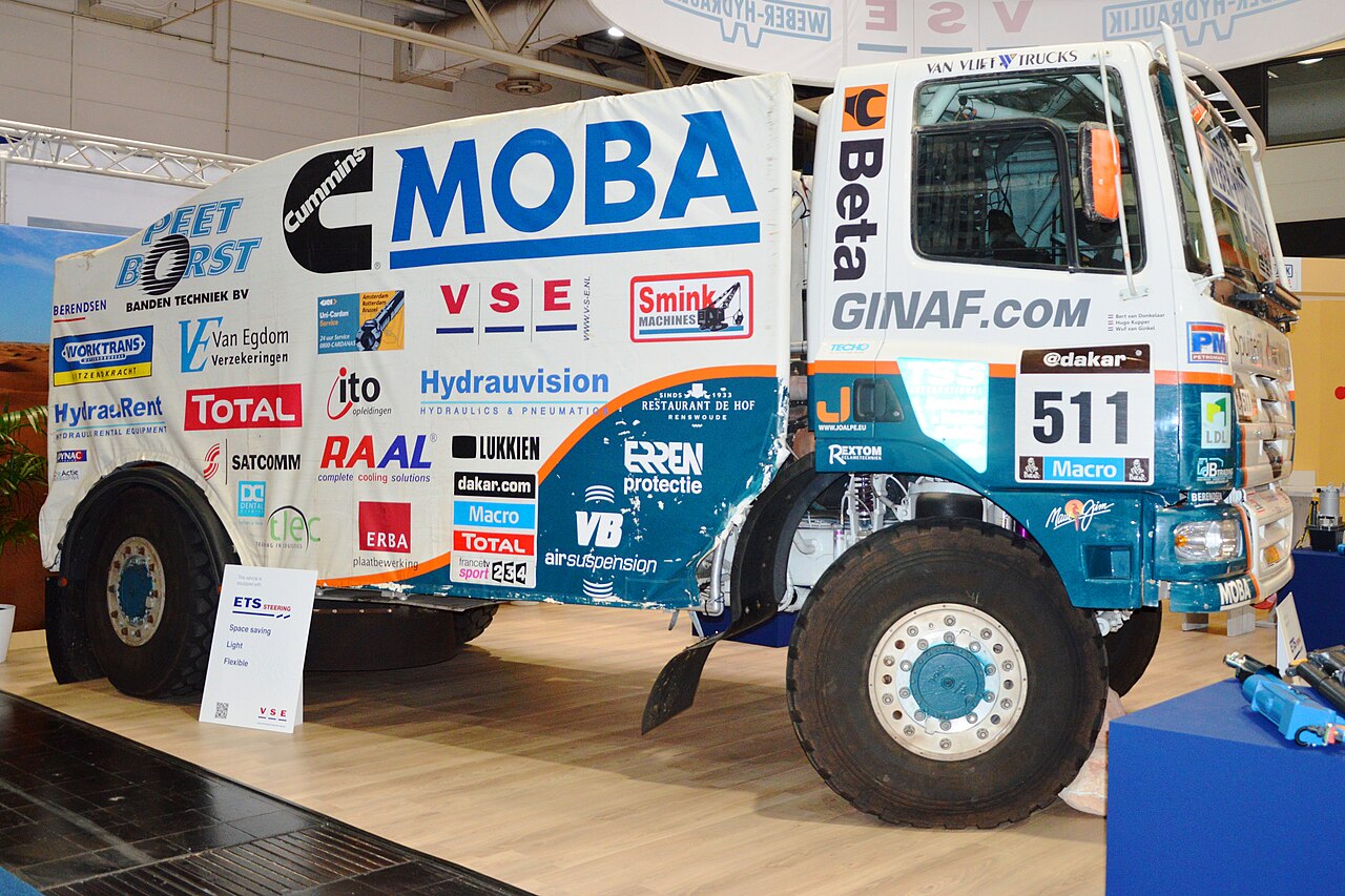 Miniature GINAF #564 Van Ginkel Dakar 2005 - Échelle 1/43 - Métal