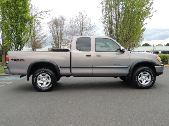 2001 Toyota Tundra SR5 / 4X4 / Xtra Cab / V8 / TRD OFF-ROAD PKG