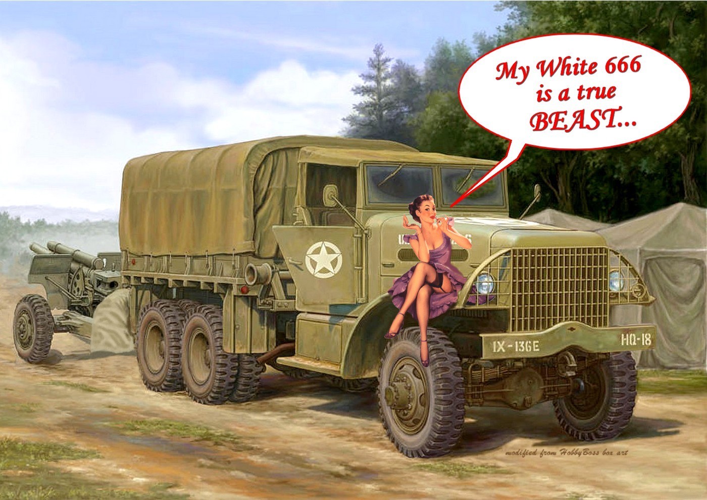 1940-1950s White 666 6x6 Cargo - CC2 Vehicle Suggestions - Car Crushers ...