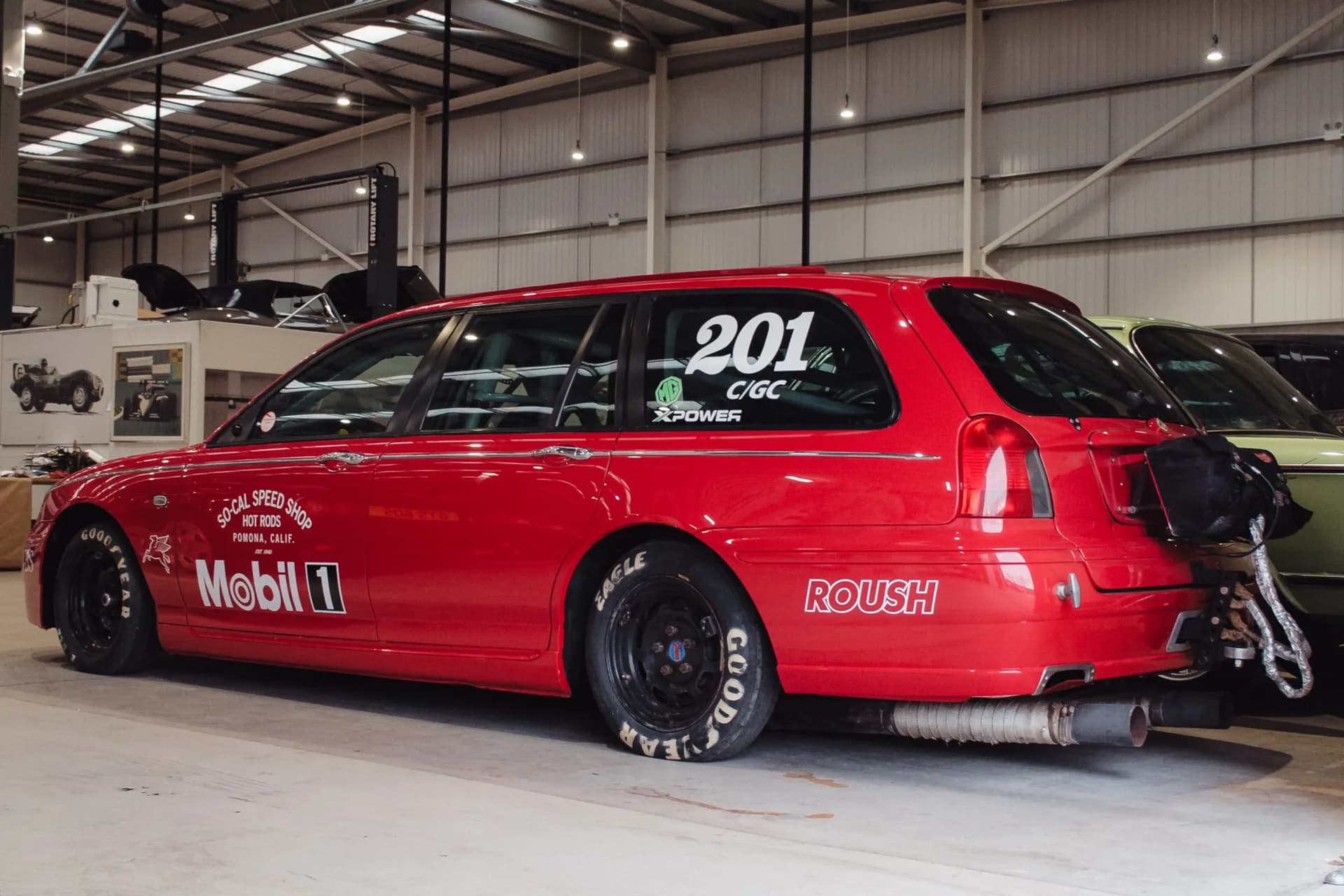 旧版　GMとともに 🇬🇧 2003 MG ZT-T 765 'X-15' Bonneville (World's fastest estate